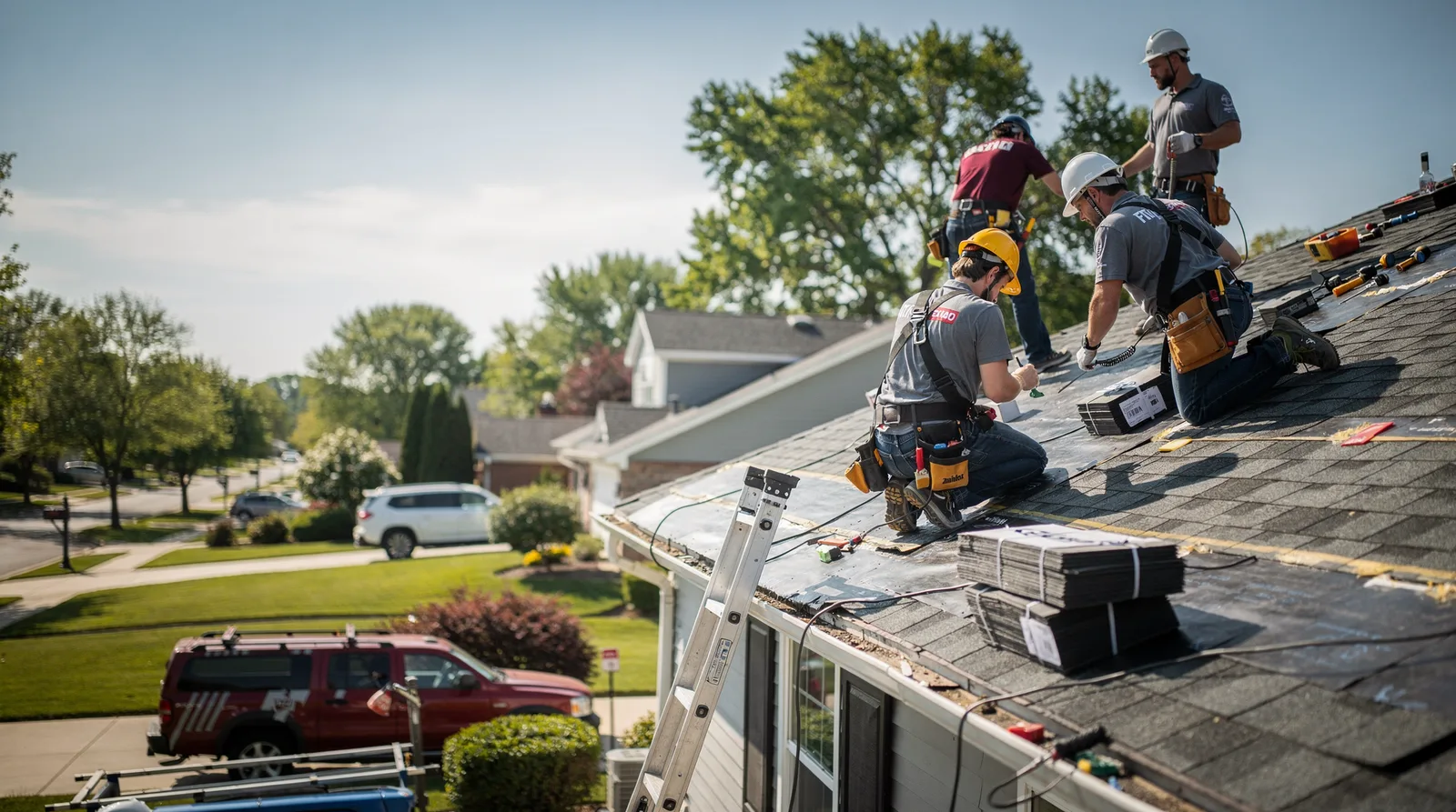 Roof Repair in Kirkwood, IL around you